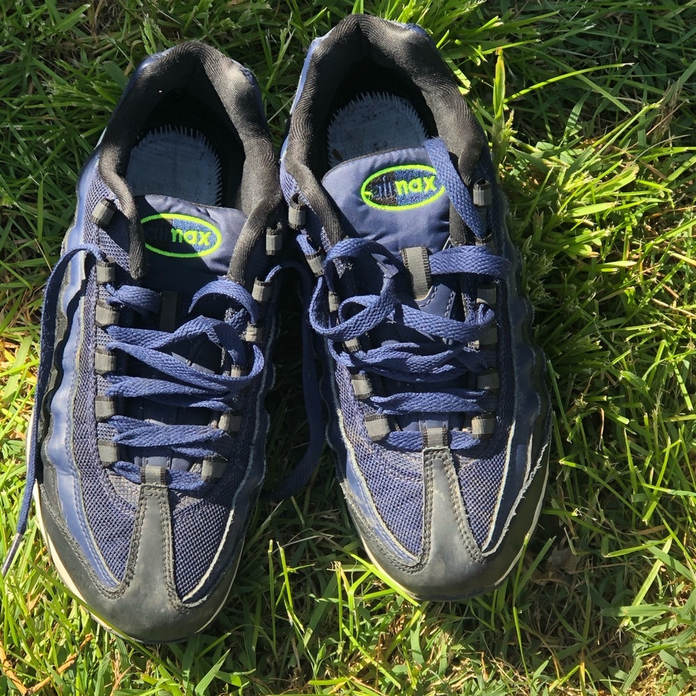 Blue & Black Air Max